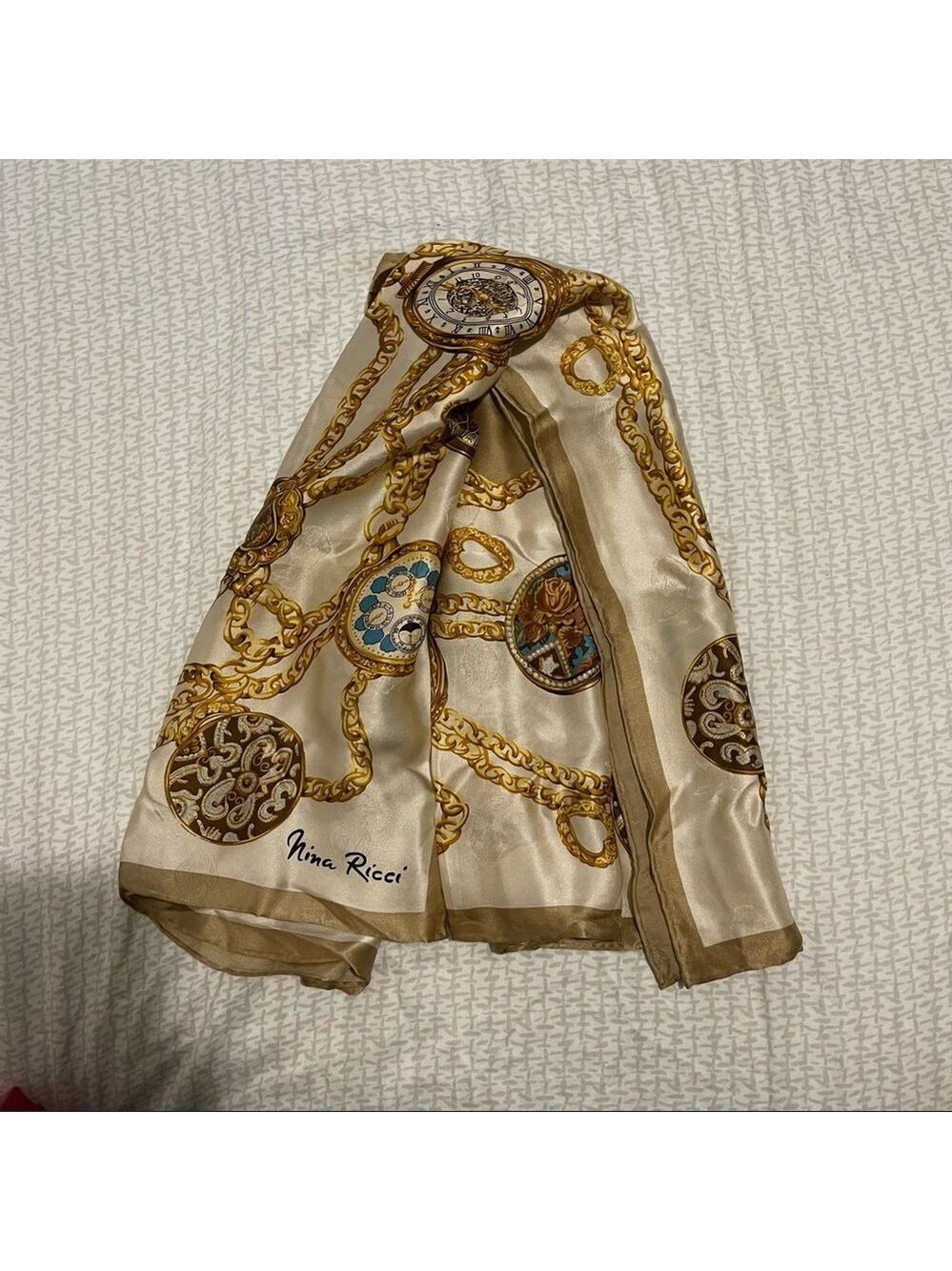 Nina Ricci #4 ❤️ Silk scarf